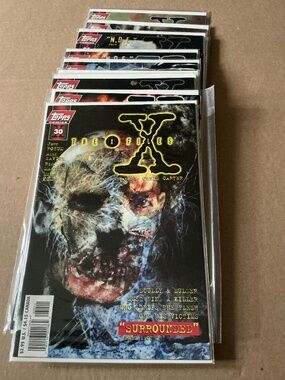 The X-Files Topps Comics Lot 10 Issues 30-39
